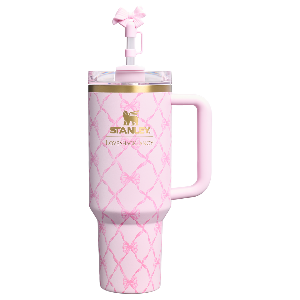 Stanley 1913 x LoveShackFancy Holiday Quencher® H2.0  FlowState™ Tumbler | 40 OZ